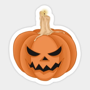 Pumpkin Sticker